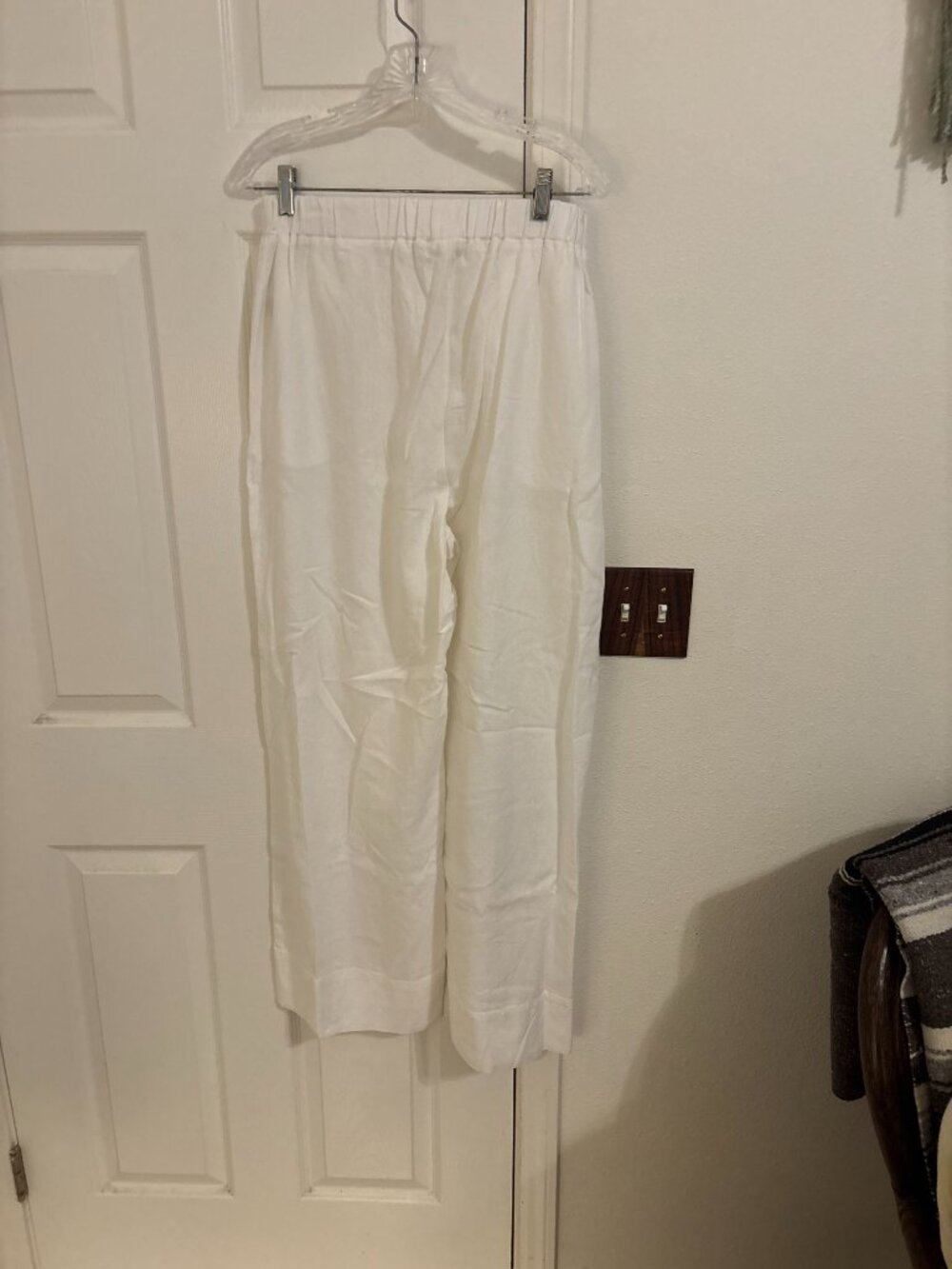 Ci Sono Linen Wide Leg Pants L